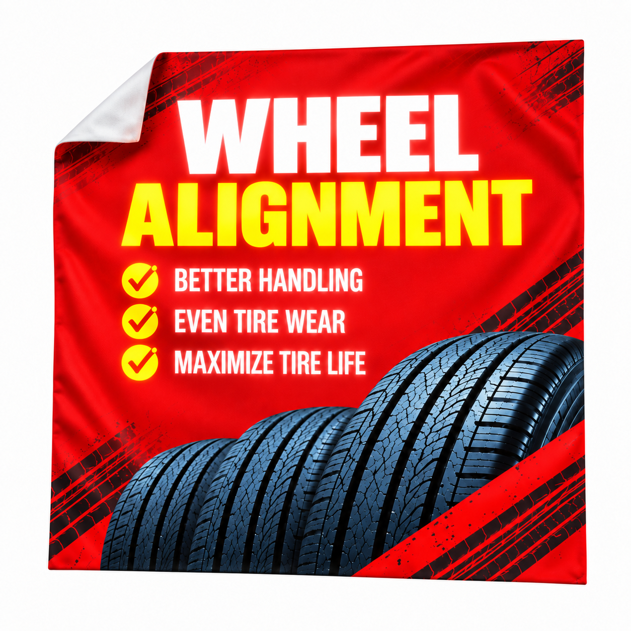 Backlit Wall Mount SEG Signs - Fabric Insert Only